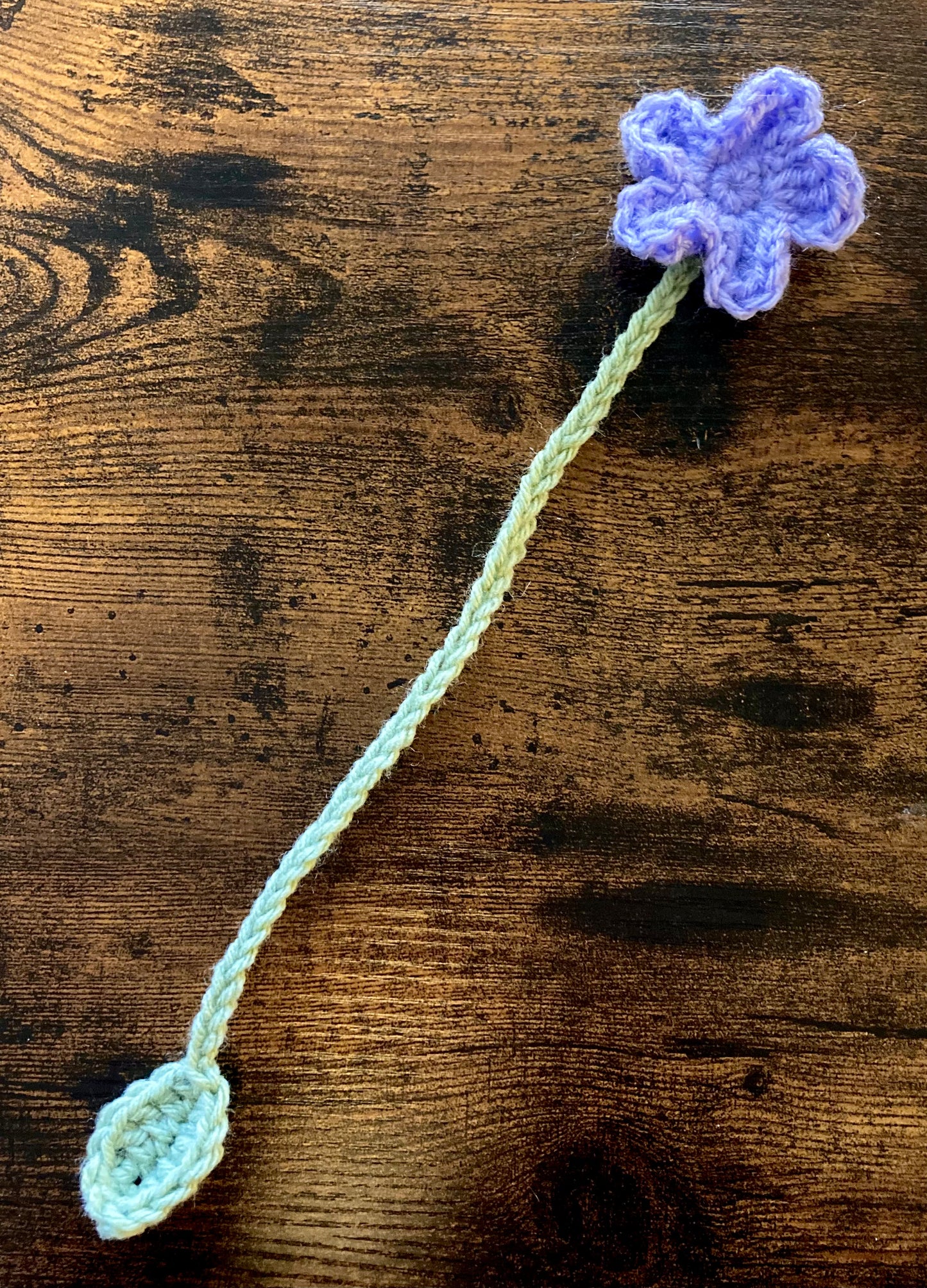 flower bookmark