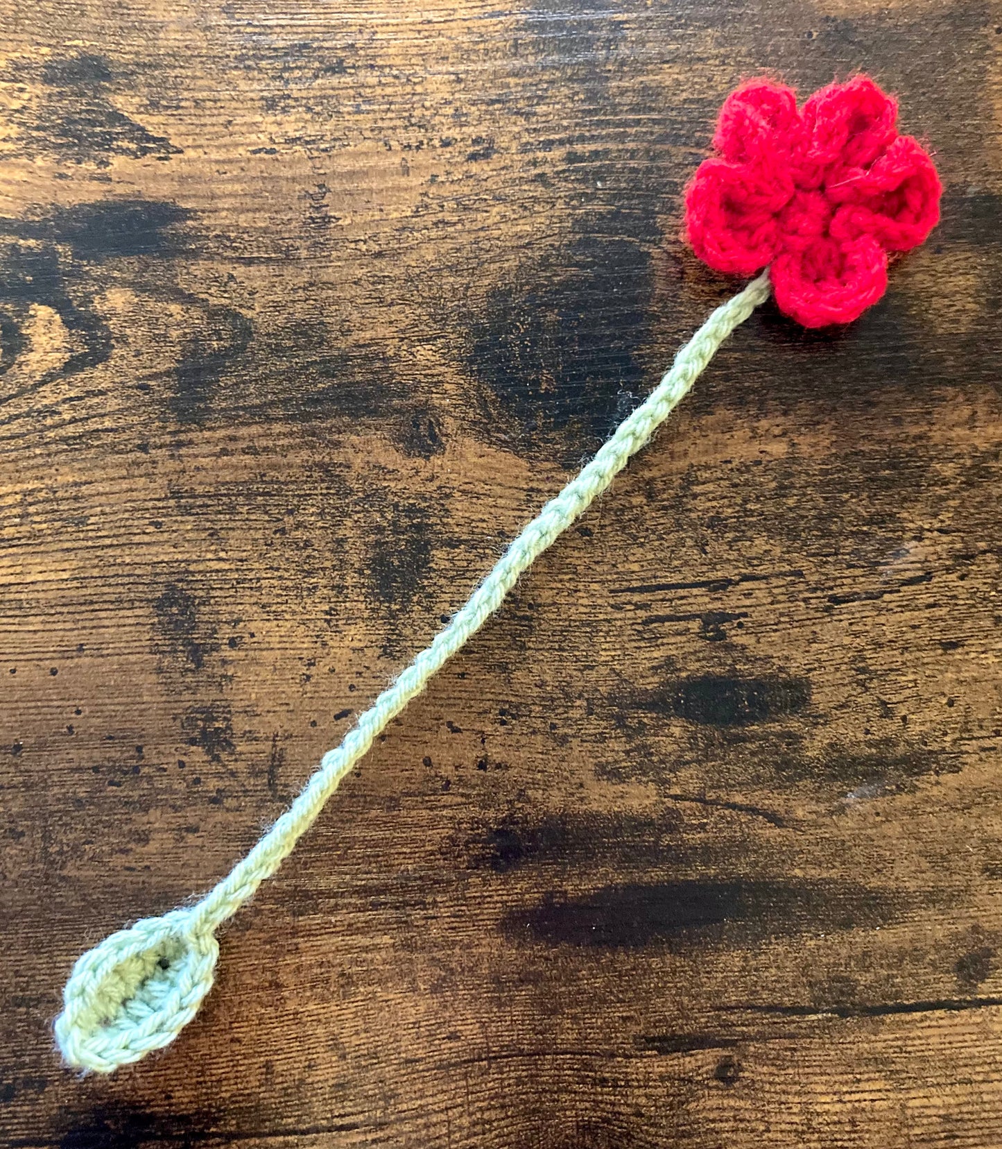 flower bookmark